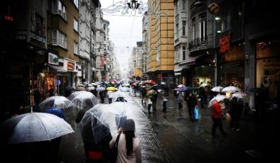Meteoroloji ‘den İstanbul başta olmak üzere 9 şehir için sarı kodlu uyarı