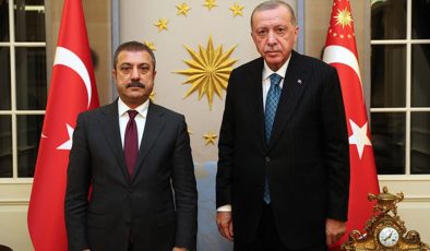 Son Dakika! Cumhurbaşkanı Erdoğan, Maliye Bakanı ve Merkez Bankası Başkanı Kavcıoğlu ile görüşecek