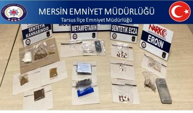 Tarsus’ta çeşitli suçlardan aranan 65 kişi yakalandı