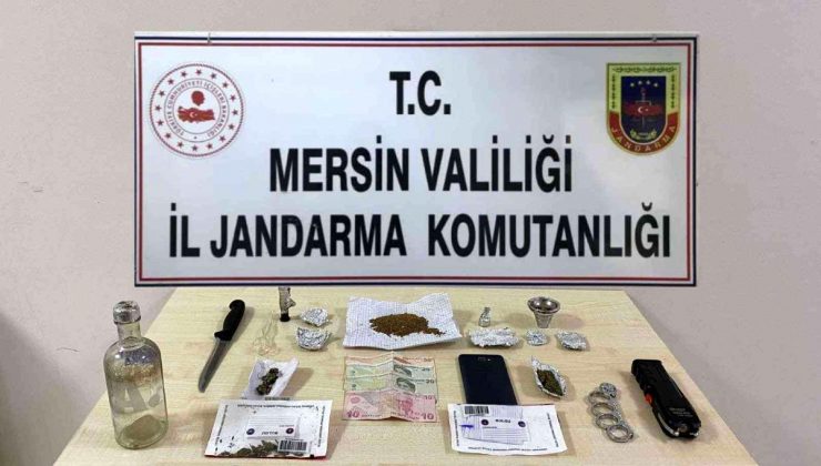 Mersin’de uyuşturucu satıcısı tutuklandı