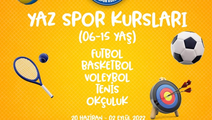 Yenişehir Belediyesi Yaz Sporları Kursları Kayıtları Başladı