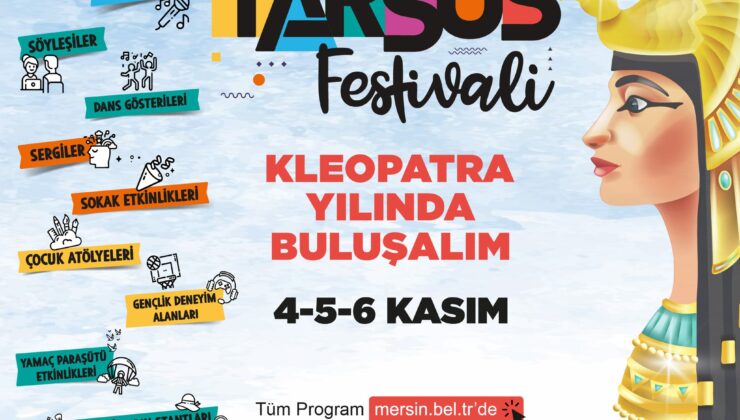 Tarsus Festivaline Sanatçı Akını